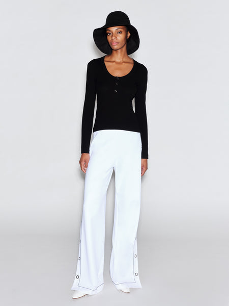 Risveglia I Sensi Maglia Donna Manica Lunga Scollo Pizzo E Cotone Intimo 2D - Foto 11