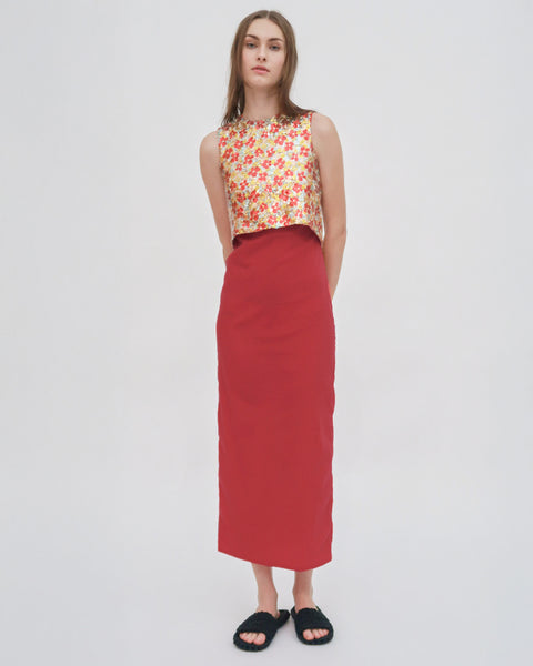 CROPPED CROSS BACK TOP – Rosetta Getty