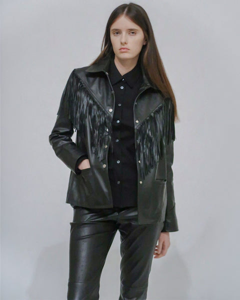 Intimite アンティミテ　sheer fringe jacket グレー Intimite アンティミテ sheer fringe jacket グレー