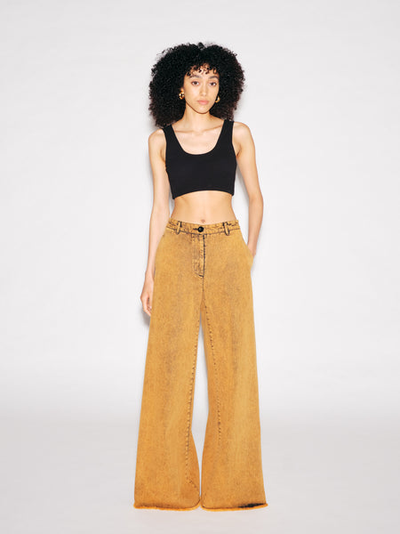 WIDE FLARE PANT - DENIM – Rosetta Getty