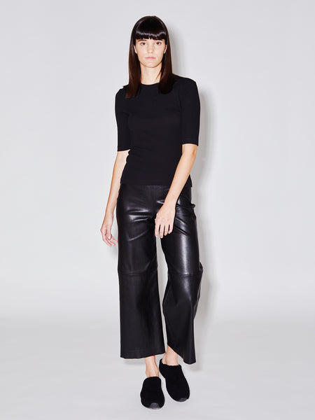Raw+ Leather Clopped PT ロゥタスレザークロップドパンツ Raw+ Leather Clopped PT ロゥタスレザークロップドパンツ