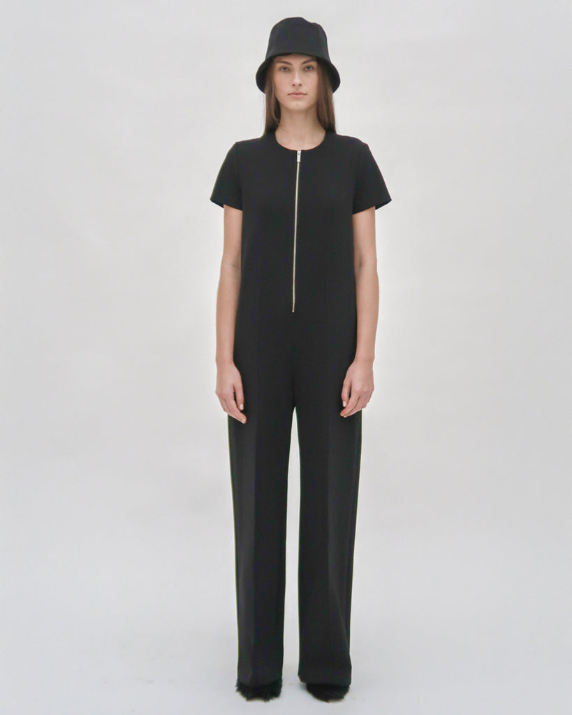 ZIP FRONT JUMPSUIT - TECHNICAL CADY