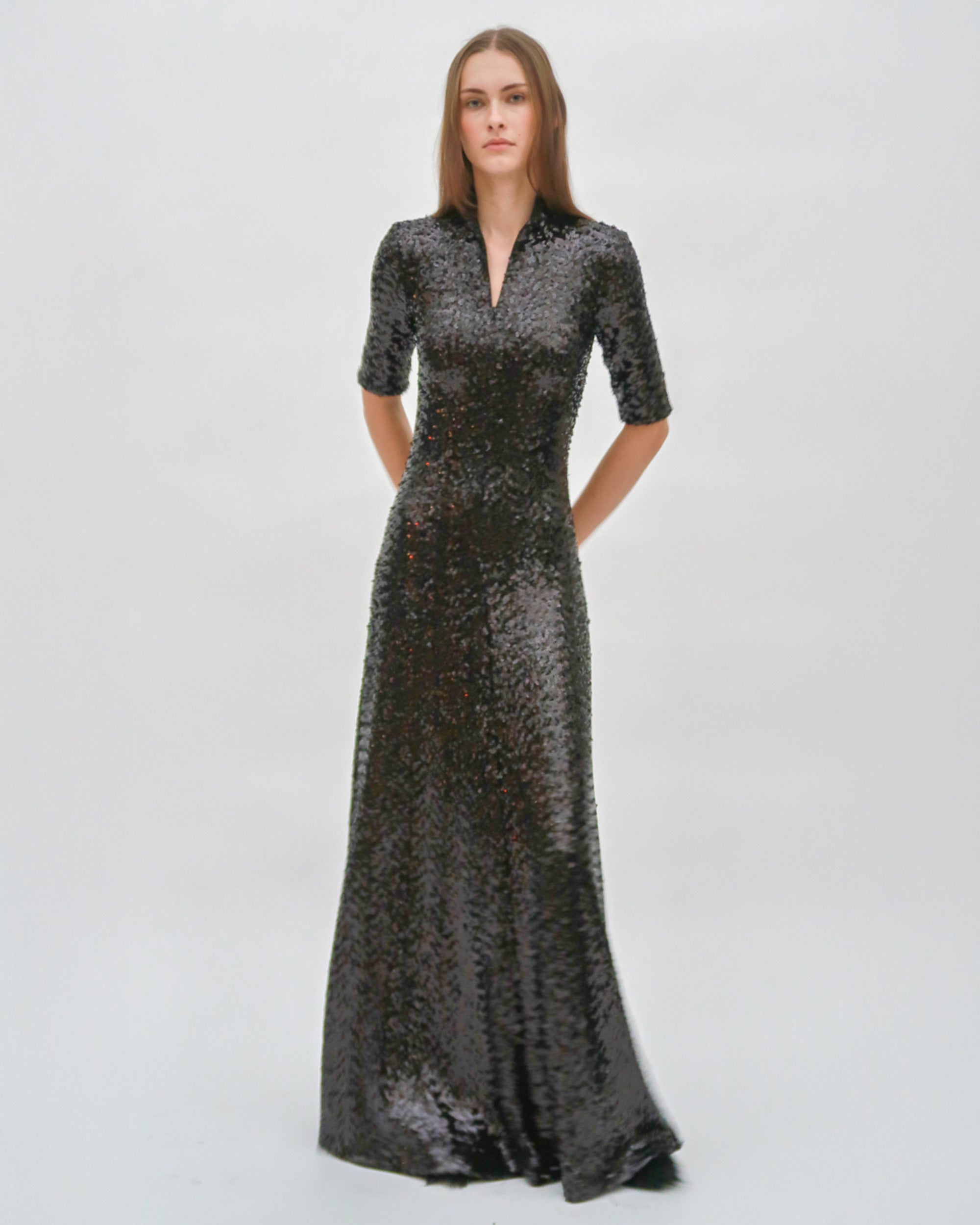 ZIP UP TURTLENECK GOWN Rosetta Getty ZIP UP TURTLENECK GOWN Rosetta Getty