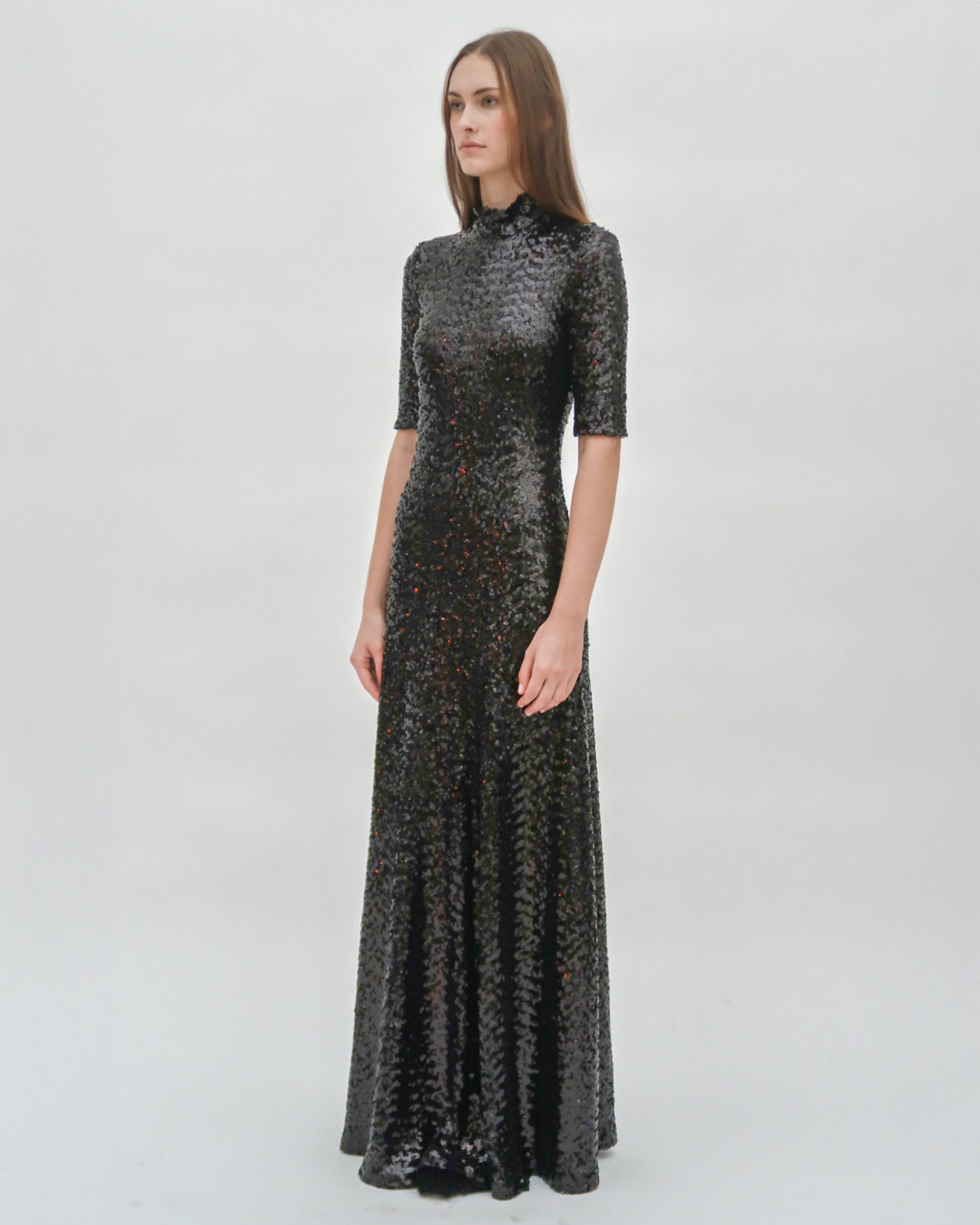 ZIP UP TURTLENECK GOWN Rosetta Getty ZIP UP TURTLENECK GOWN Rosetta Getty