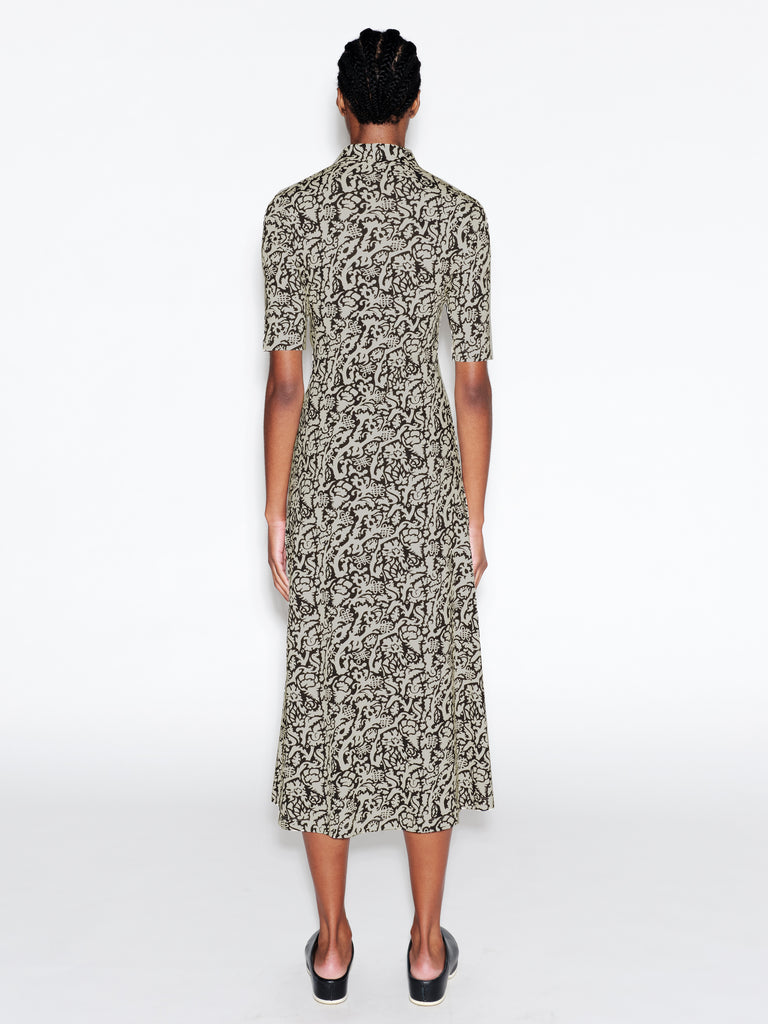 POLO T-SHIRT DRESS - ABSTRACT NATURE