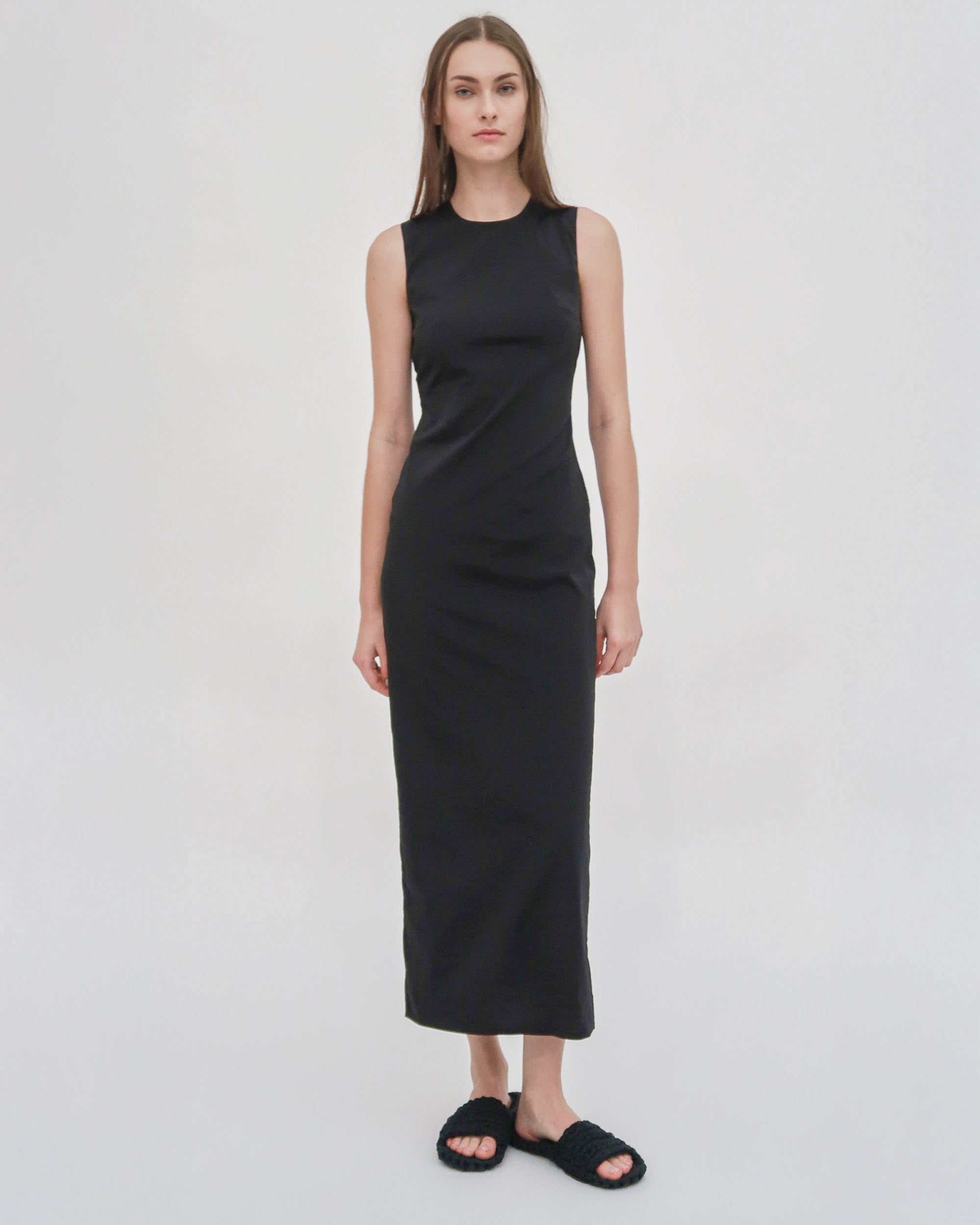 FITTED SHEATH DRESS 2 / Black FITTED SHEATH DRESS 2 / Black