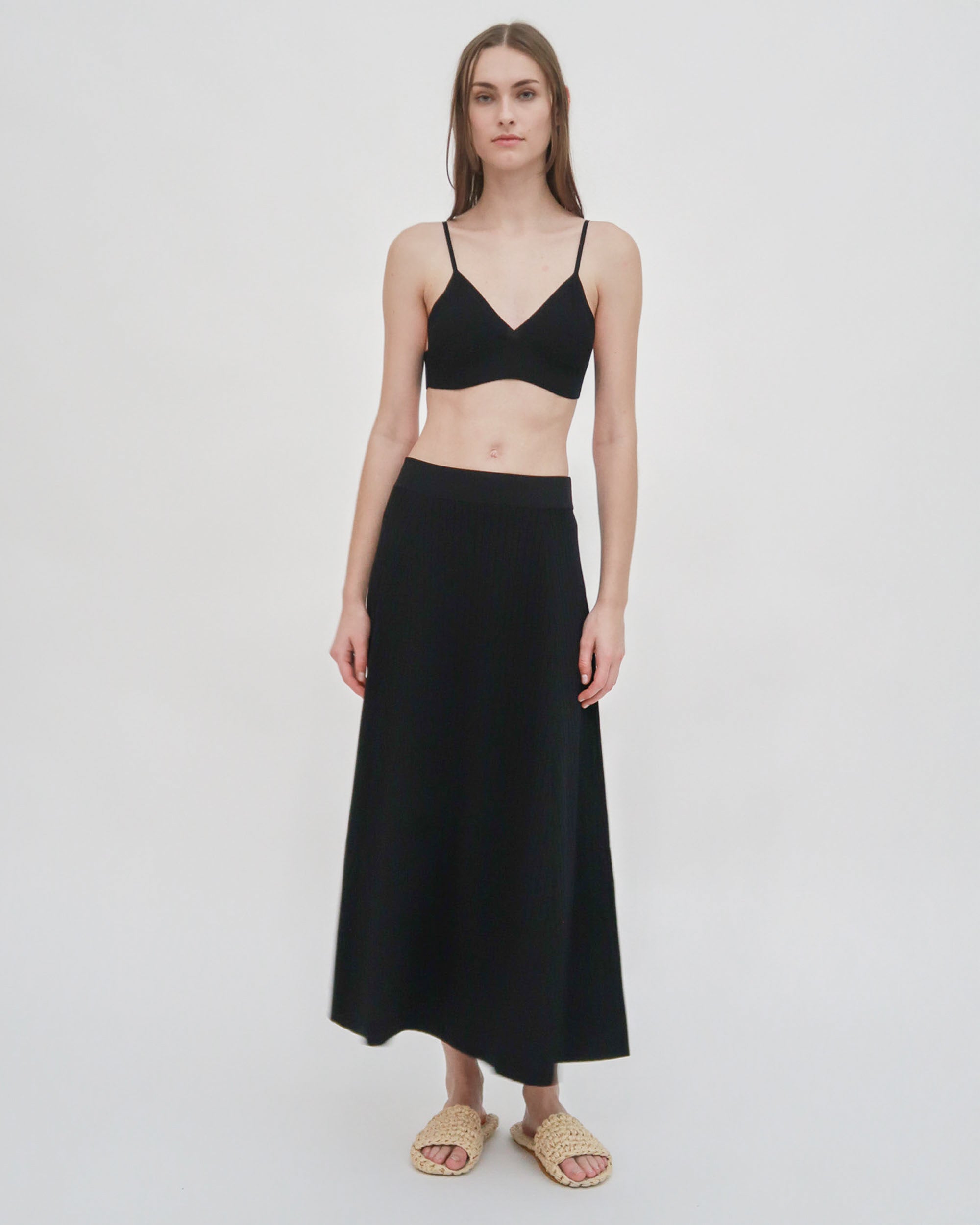 RIB BRA TOP – Rosetta Getty