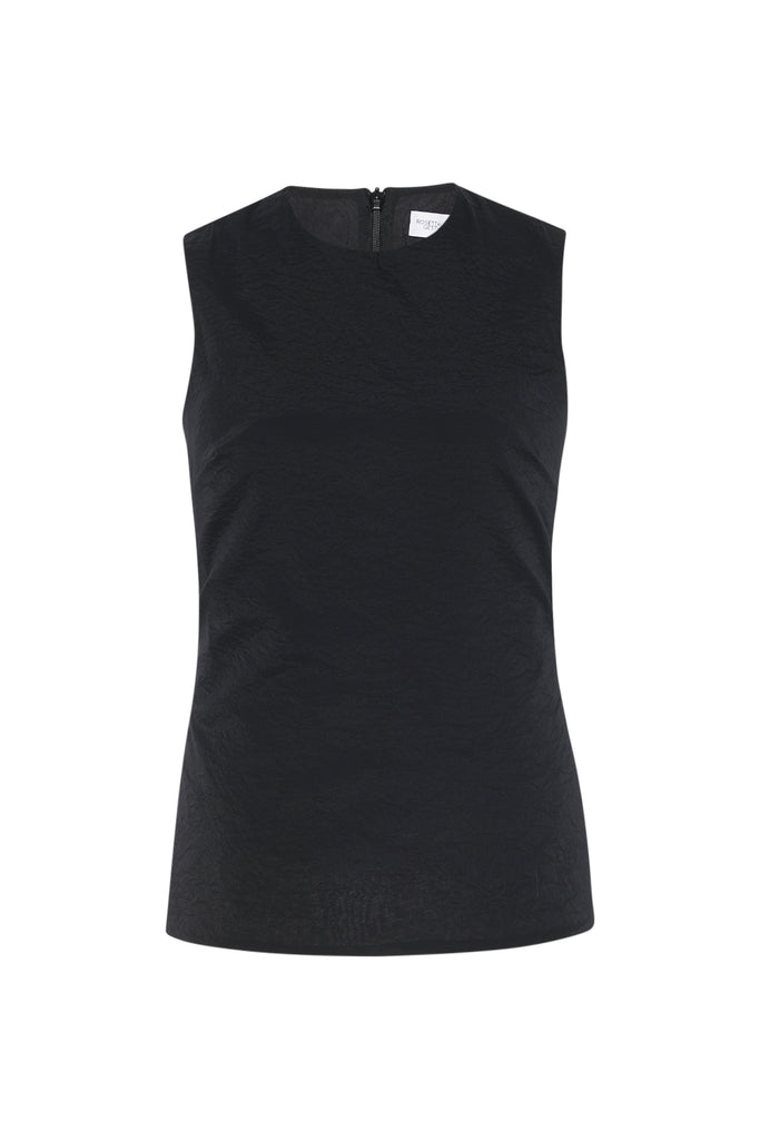 FITTED CREWNECK TANK TOP