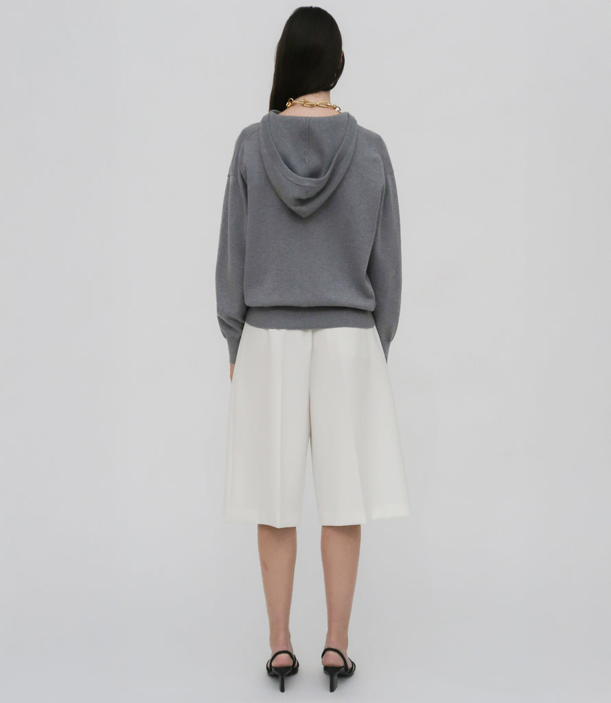 WIDE PLEAT FRONT SHORTS - TECH CADY