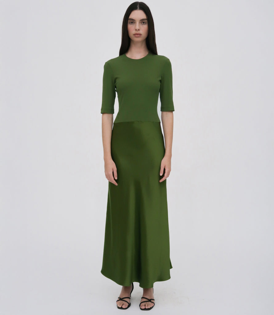 COMBO T-SHIRT DRESS Rosetta Getty COMBO T-SHIRT DRESS Rosetta Getty