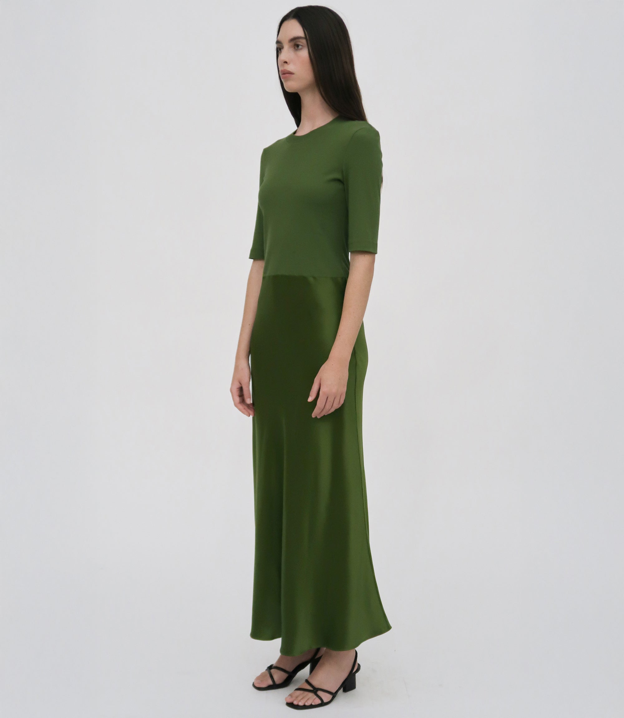COMBO T-SHIRT DRESS Rosetta Getty COMBO T-SHIRT DRESS Rosetta Getty