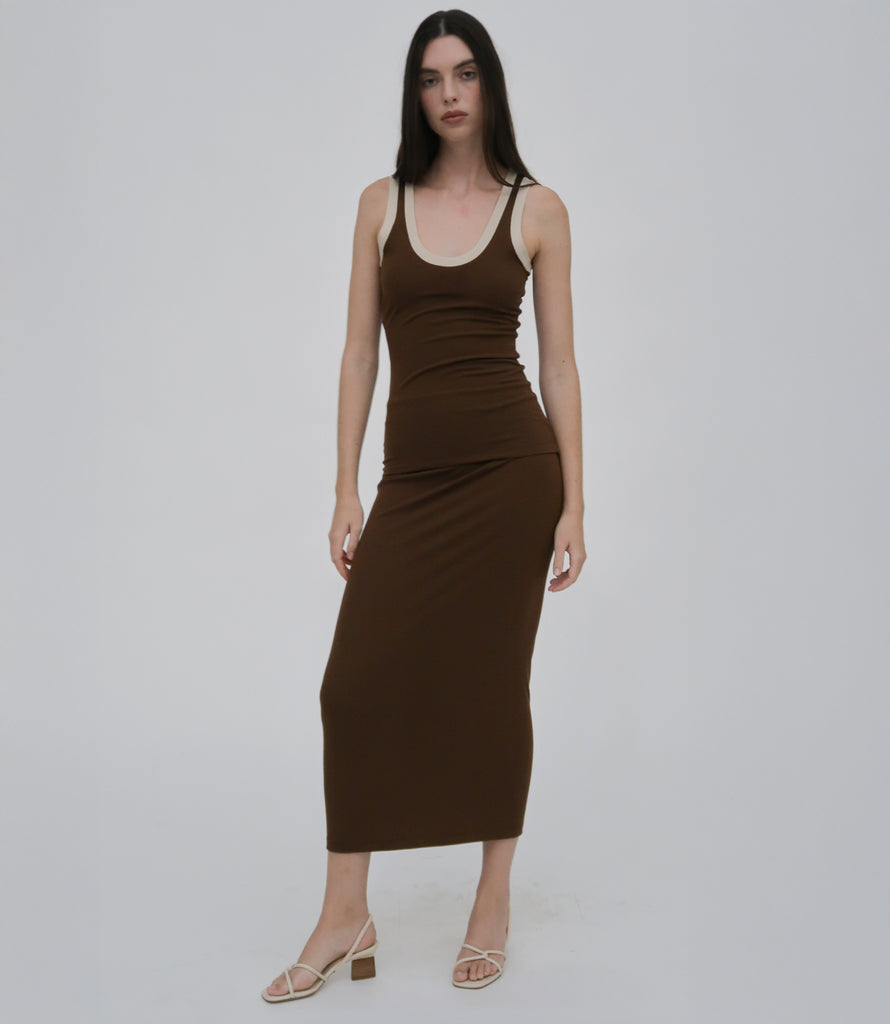TUBE SKIRT - RIB JERSEY