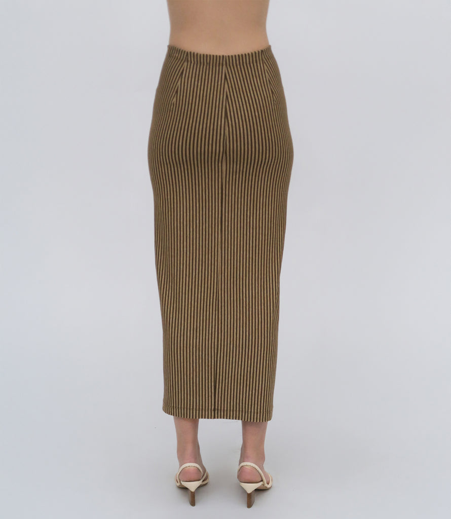 TUBE SKIRT - STRIPE JERSEY