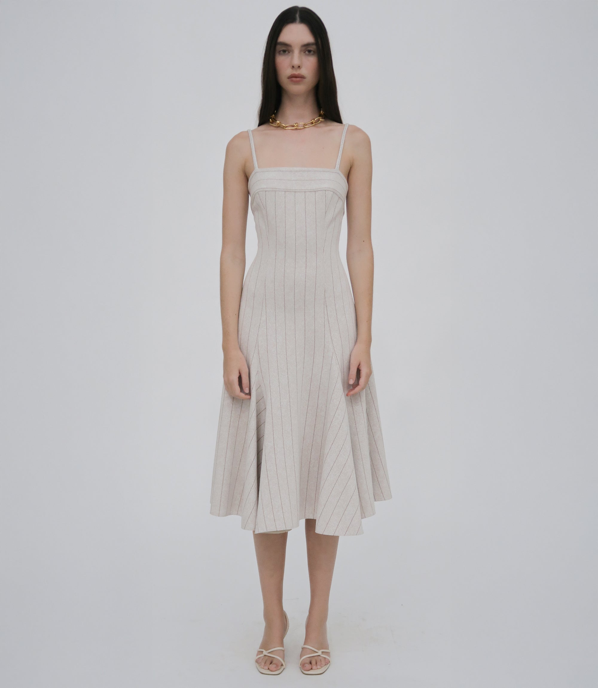 Rosetta Getty | Fitted Godet Dress | XS | Black Rosetta Getty | Fitted Godet Dress | XS | Black