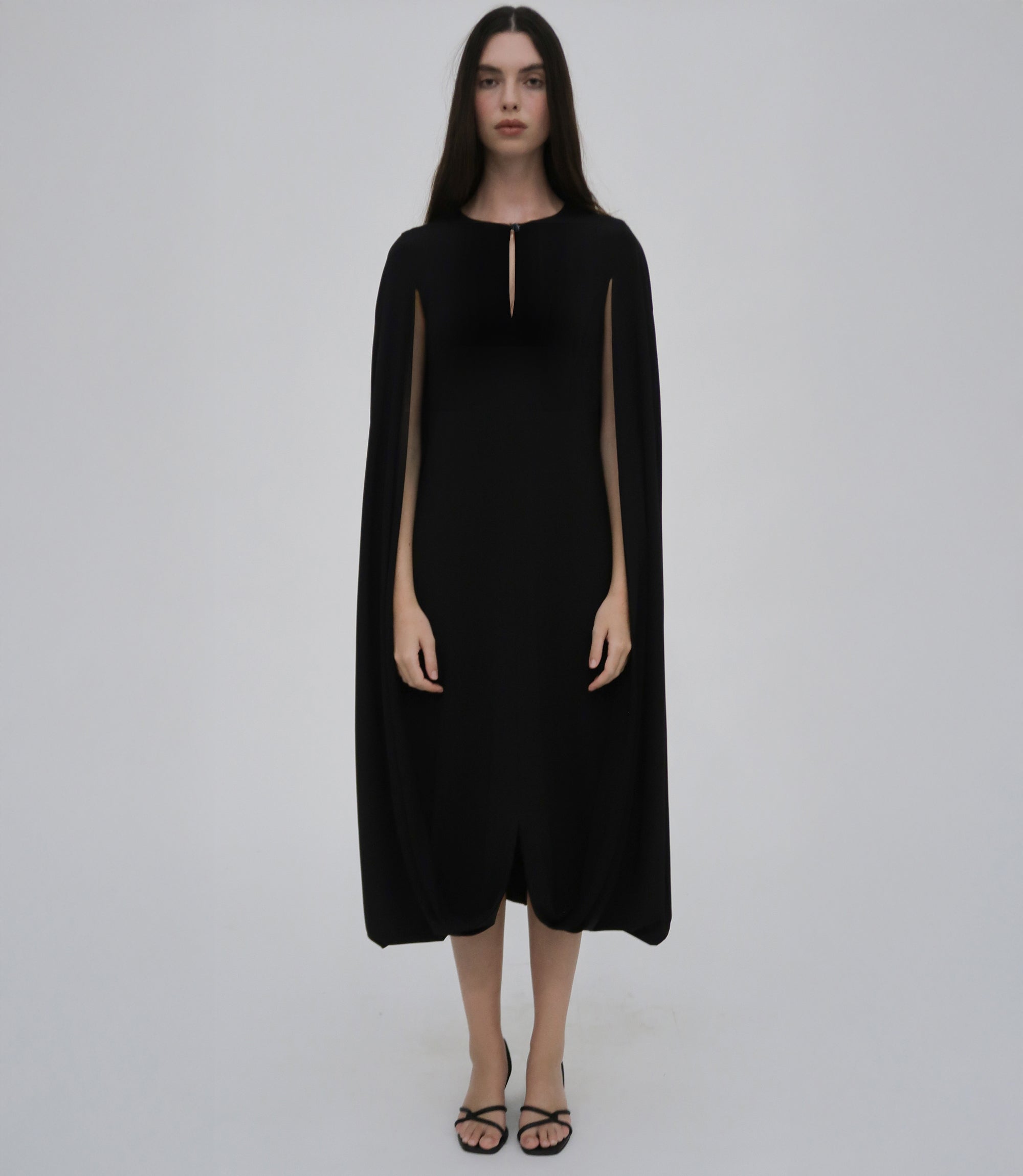 FOLD CAPE DRESS Rosetta Getty FOLD CAPE DRESS Rosetta Getty