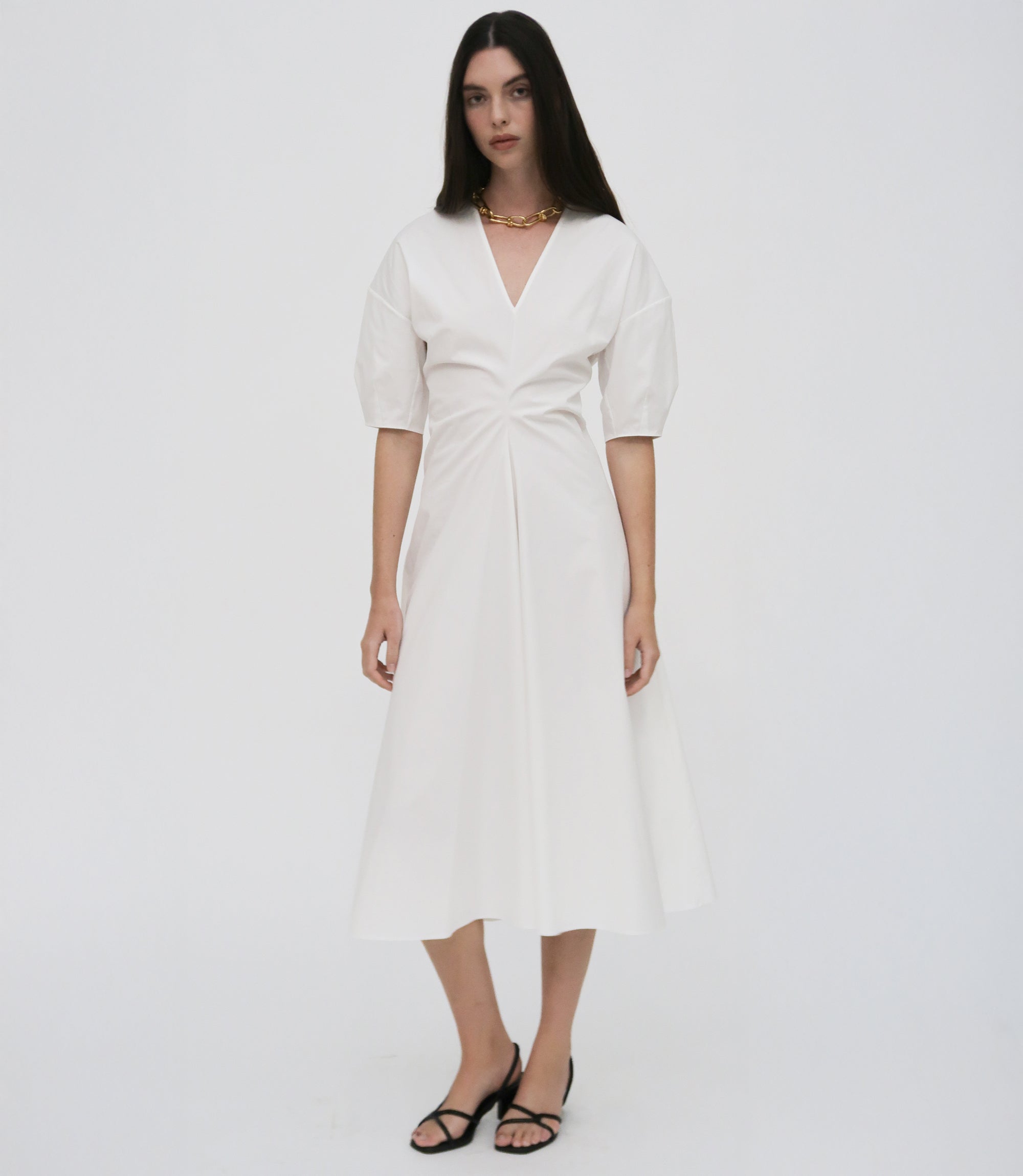 white short sleeve wrap dress White Wrap Mini Jessie Wrap Dress XXS
