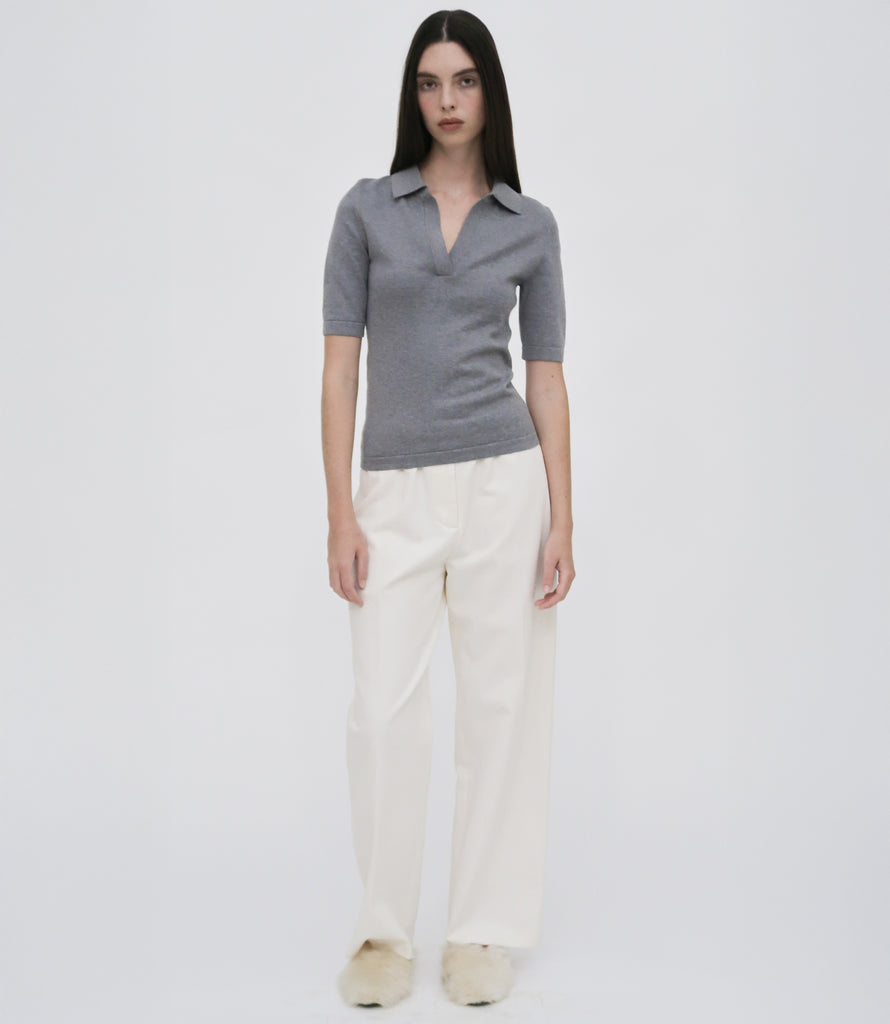 OPEN NECK POLO