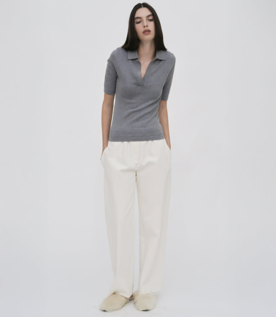 OPEN NECK POLO