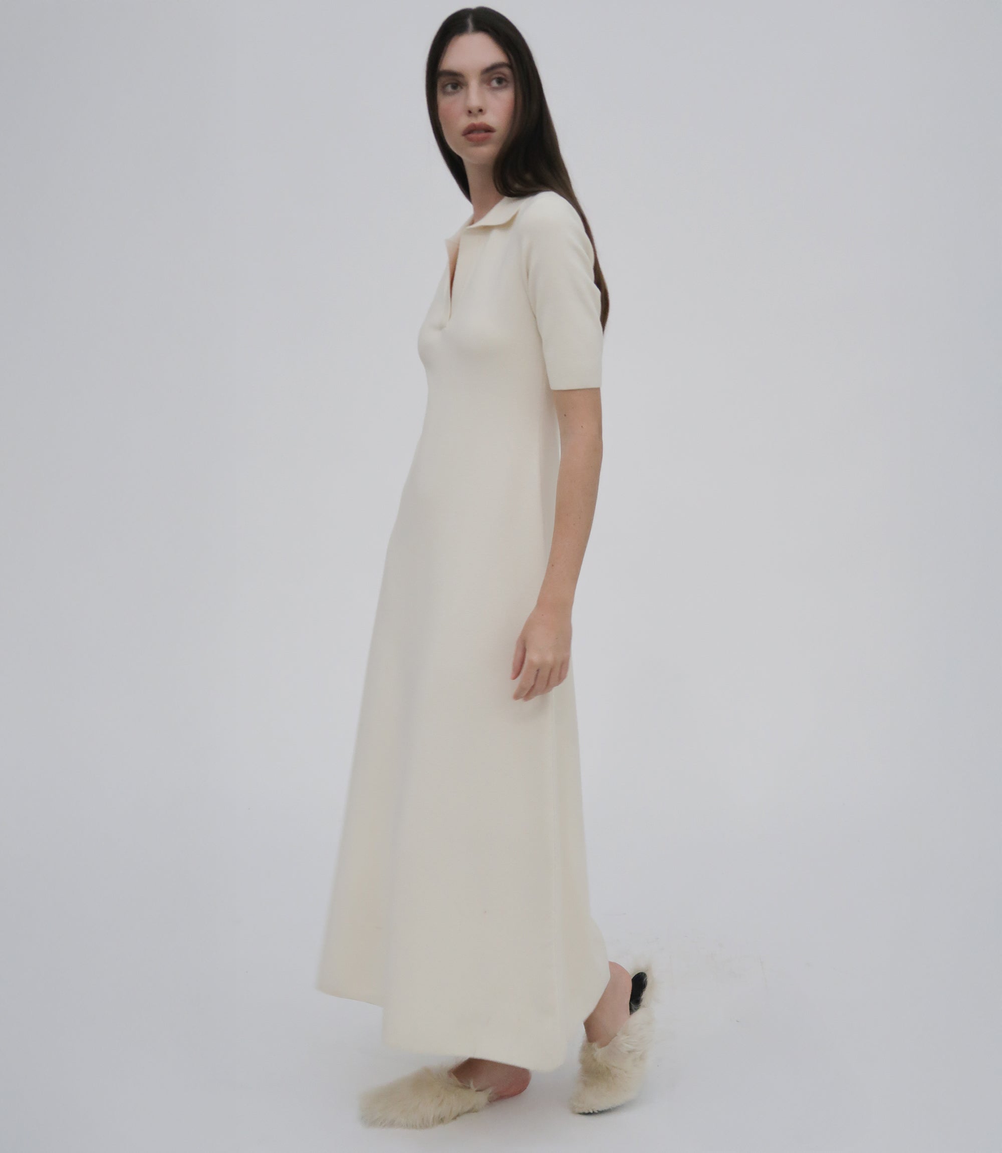 cotton knit polo dresses The Knit Polo Dress