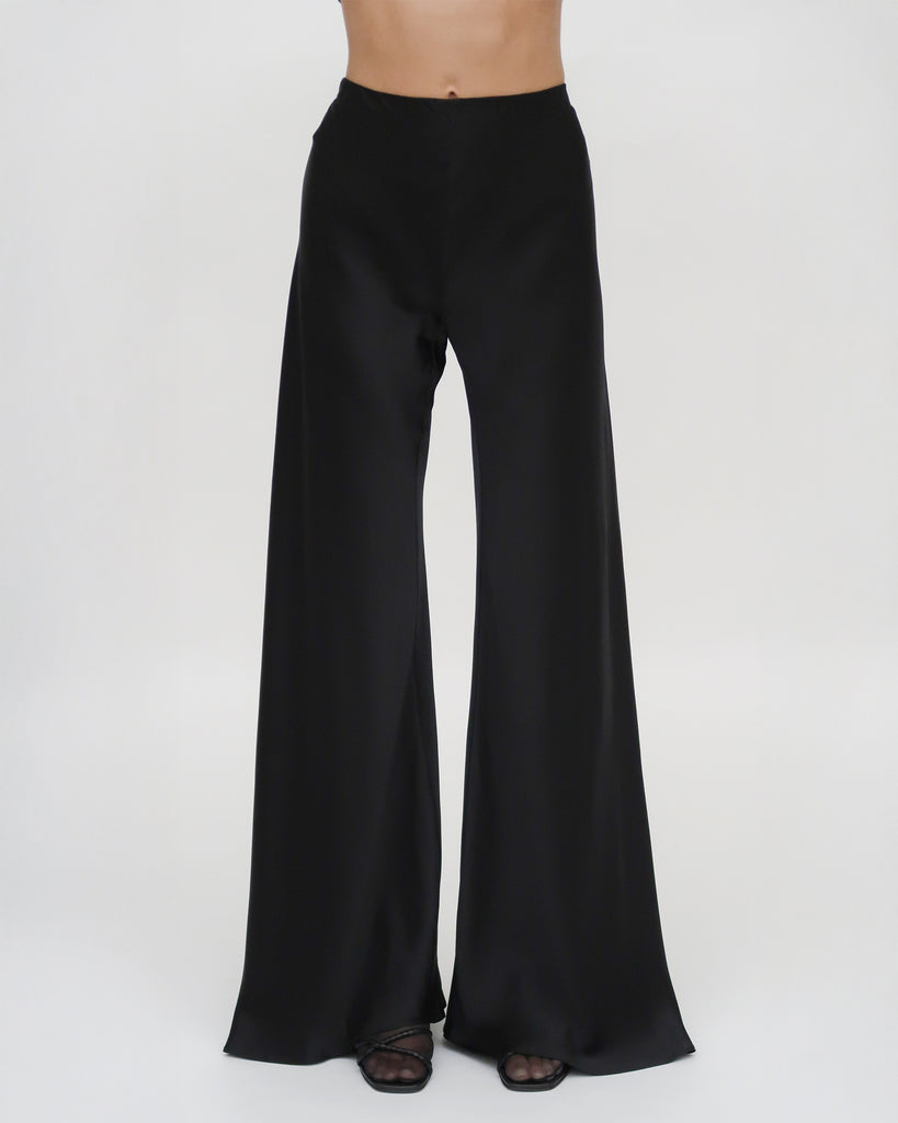 BIAS CUT WIDE LEG PANT