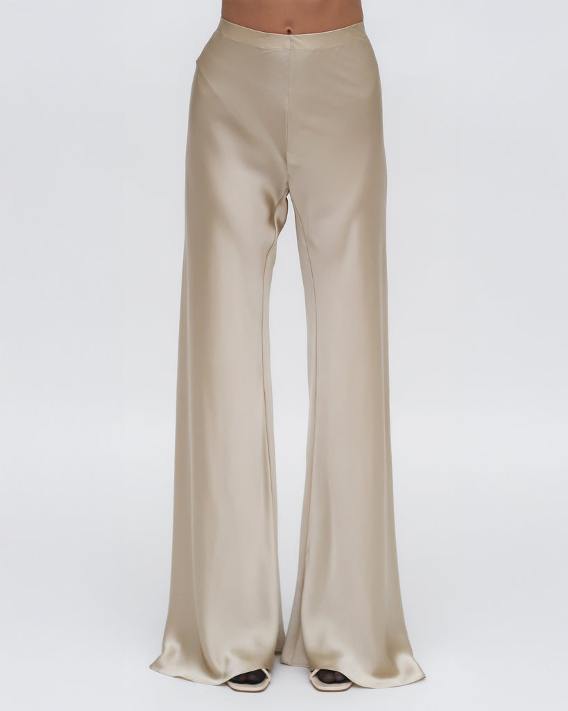 BIAS CUT WIDE LEG PANT