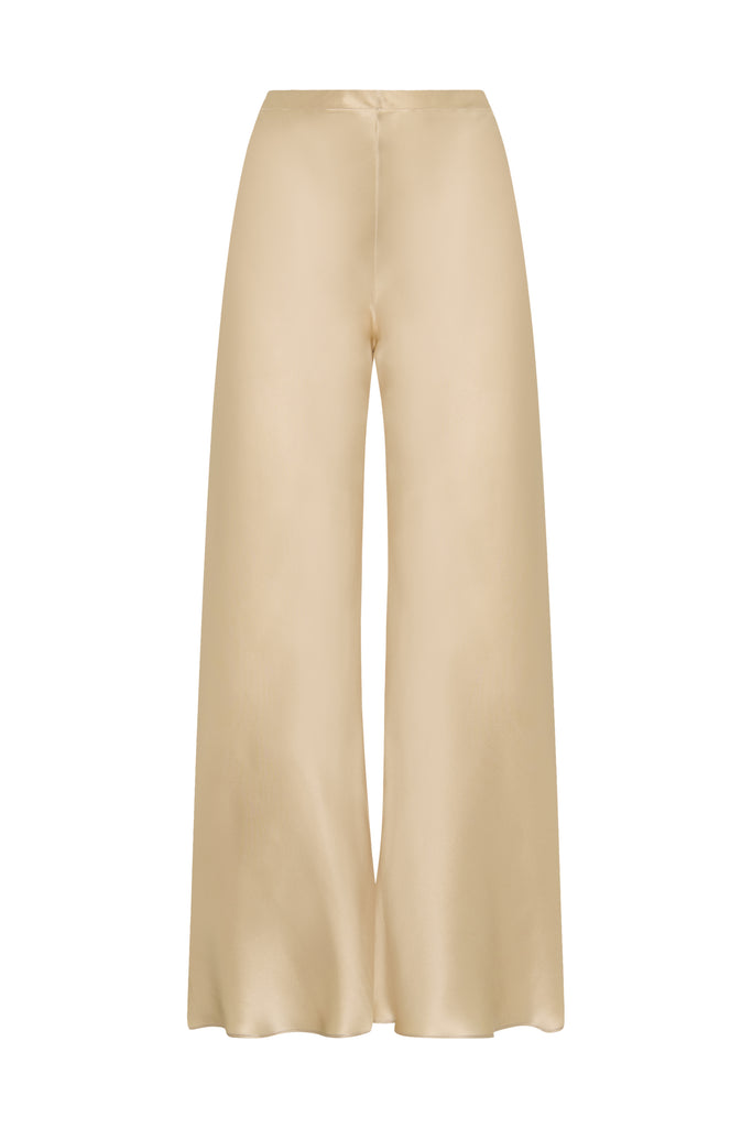 BIAS CUT WIDE LEG PANT