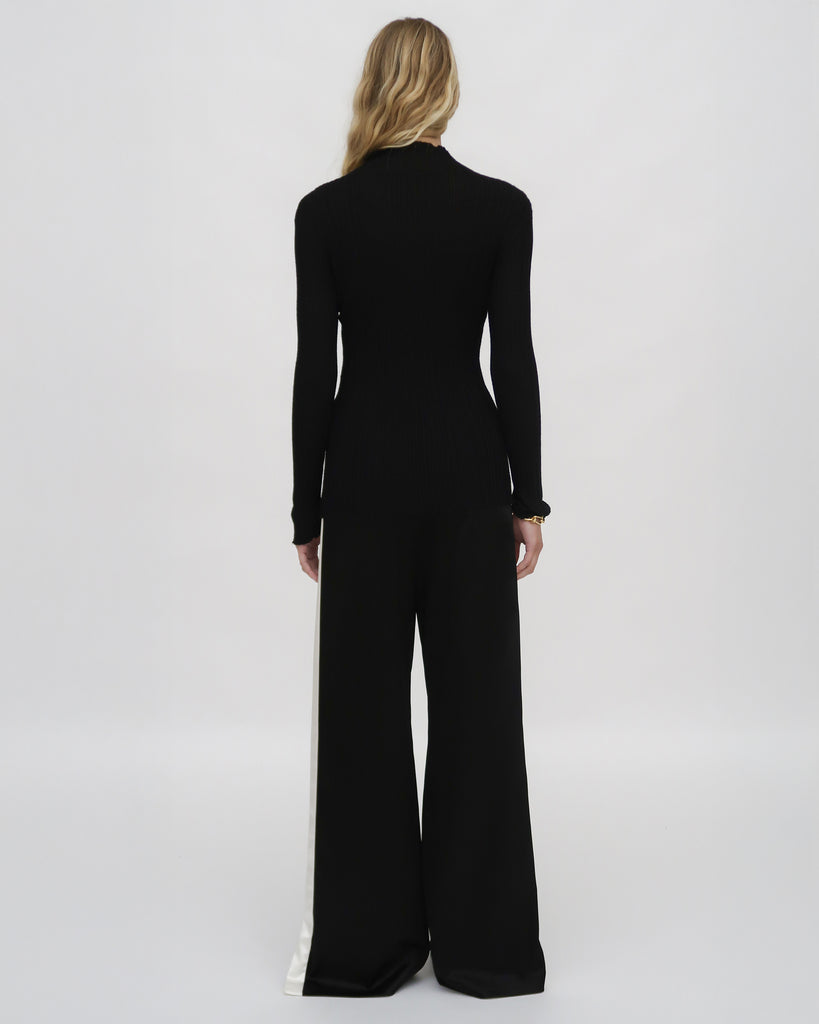 PLISSE TURTLENECK