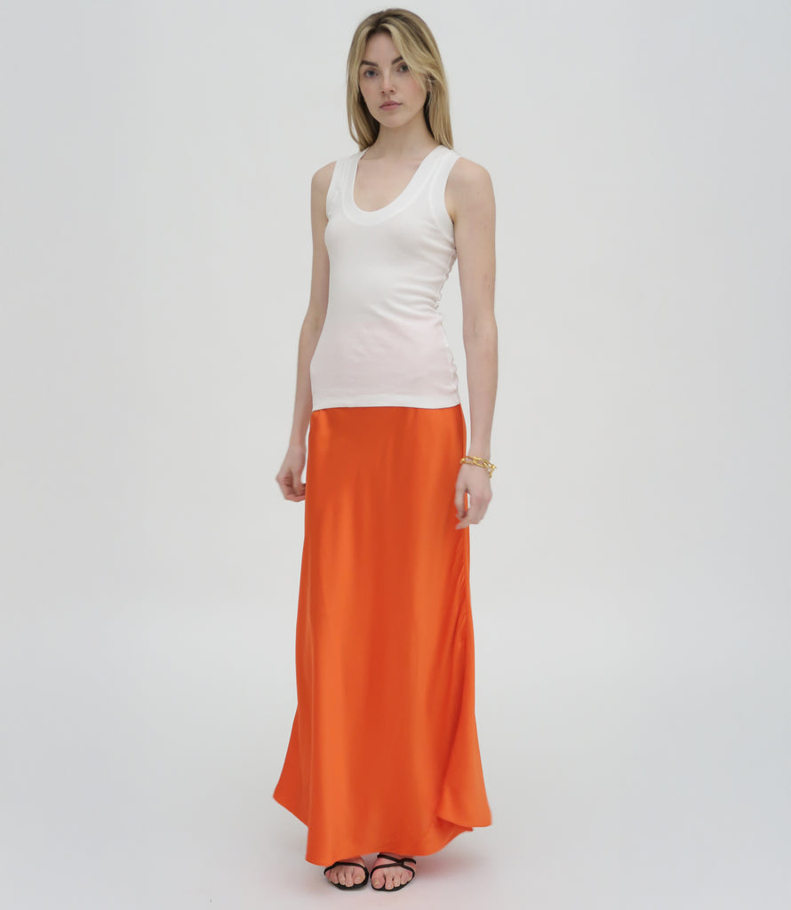 BIAS MAXI SKIRT