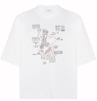 Frieze Los Angeles x Rosetta & Violet Getty Limited-Edition T-Shirt