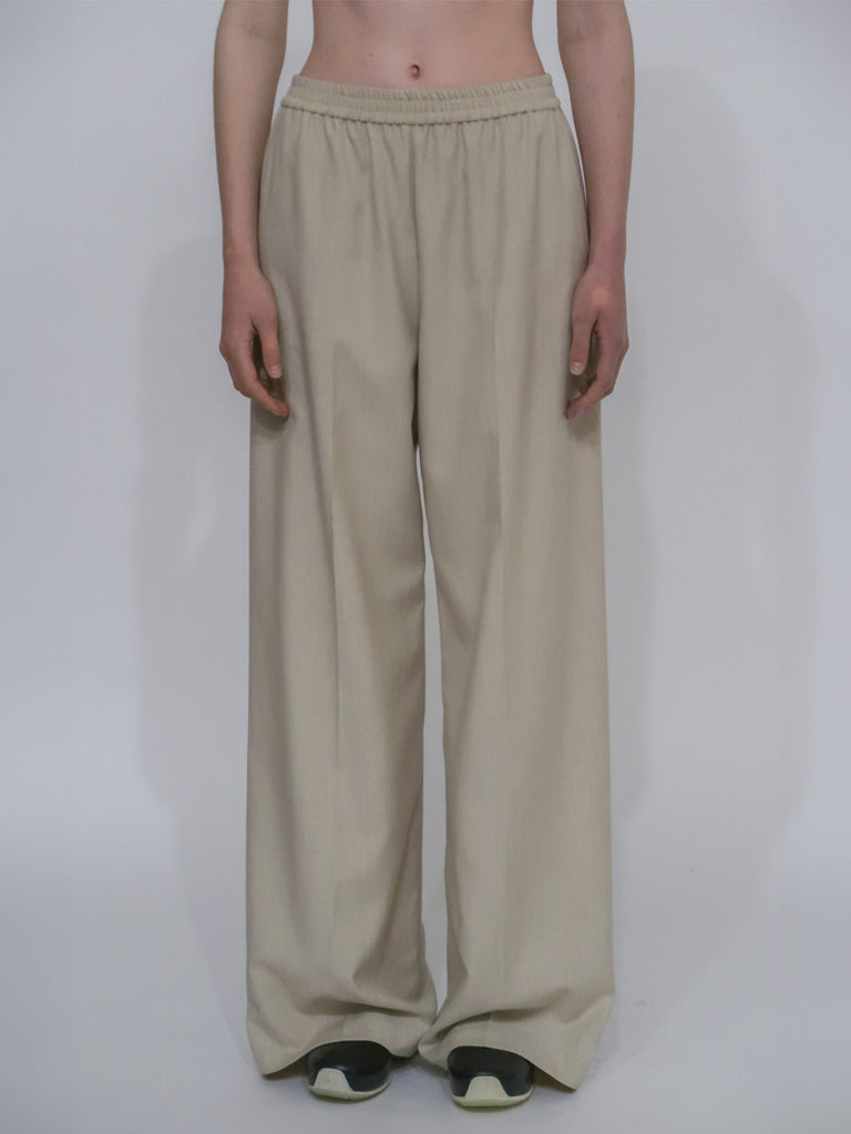 RELAXED PULL ON PANT- CANVAS SUITING