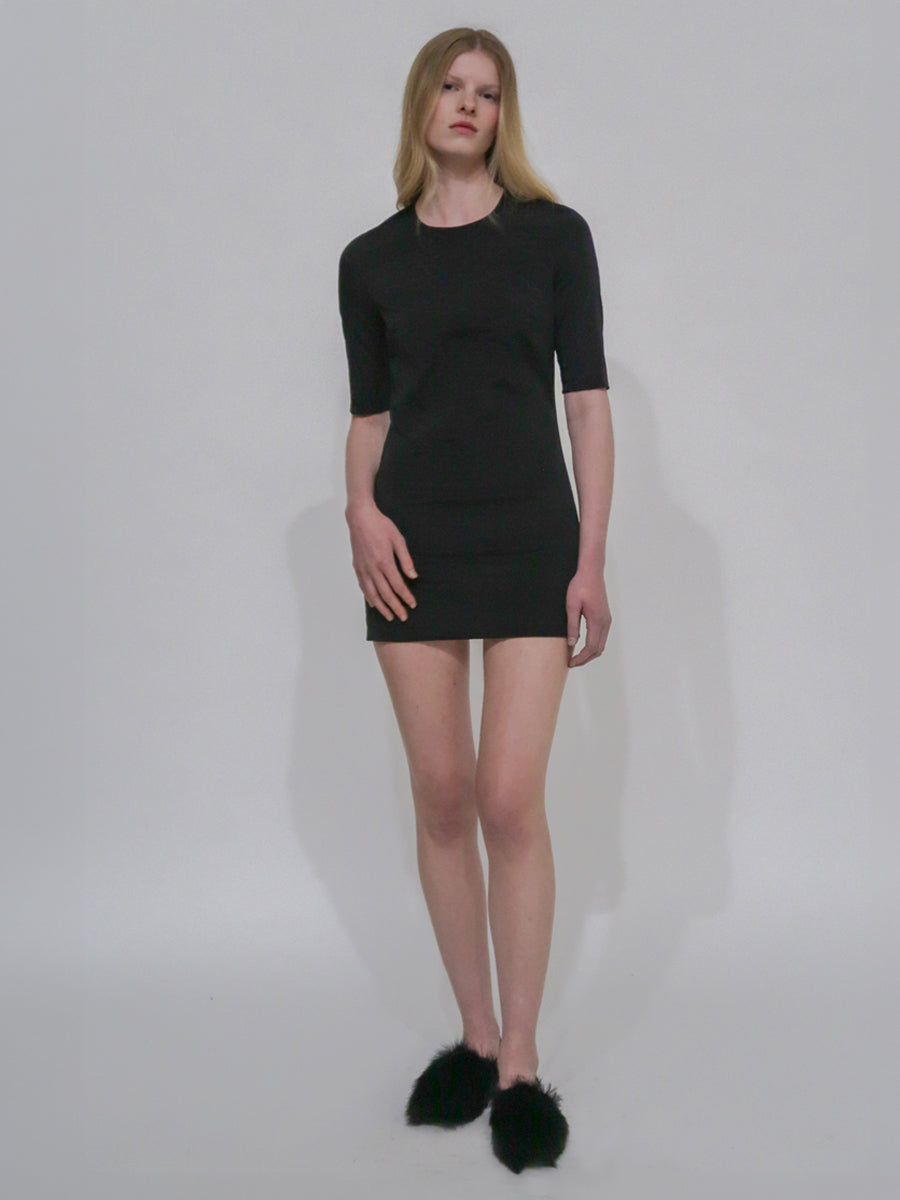 rosetta getty shirt dress Rosetta Getty | BIB TIE SHIRT DRESS | M