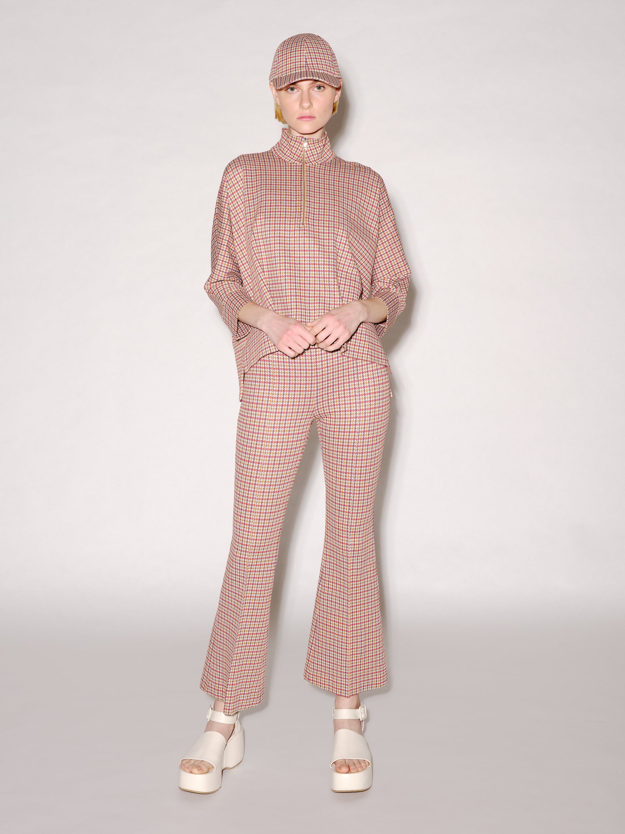 Pull On Cropped Flare Pant – Rosetta Getty