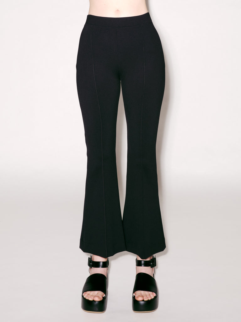 Scuba Cropped Flare Pull On Pant