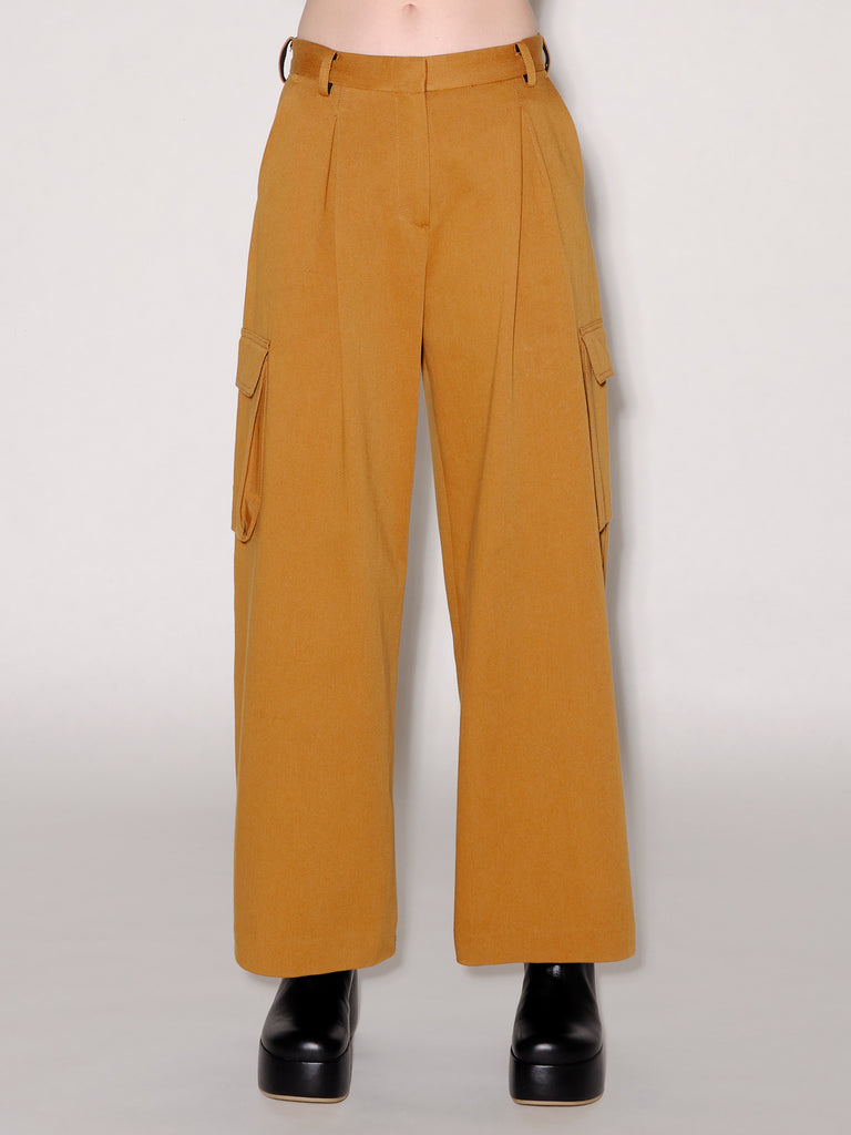 Pleated Cargo Pant