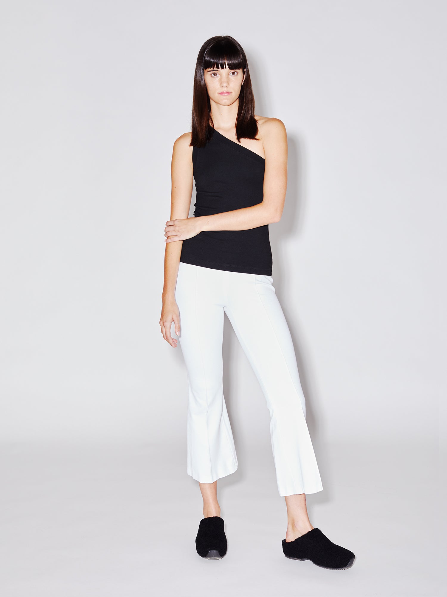 Pull On Cropped Flare Pant – Rosetta Getty
